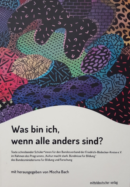 Buchcover des selbstgeschriebenen Buches.